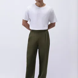 Urbano Fashion Men Loose Fit Easy Wash Trousers image 2