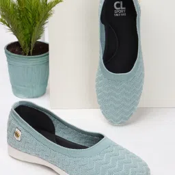 CL Sports by Carlton London Women's Sky Blue Flat Ballets image 1