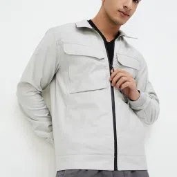 Bossini Grey Regular Fit Jacket image 1