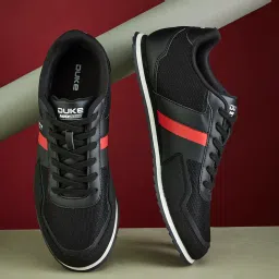 Duke Men's Black Casual Sneakers image 1