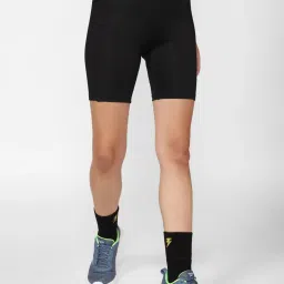 Reebok Black Mid Rise Sports Shorts image 1