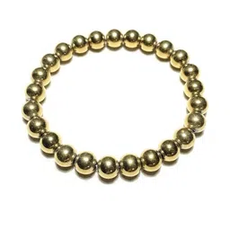 Divine souvenirs Yellow Alloy Bracelet image 1