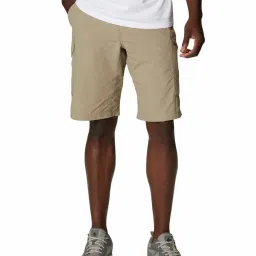 Columbia Brown Regular Fit Sports Shorts image 1