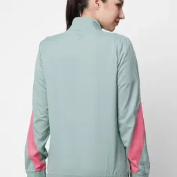 Asics Light Green Sports Jacket image 2
