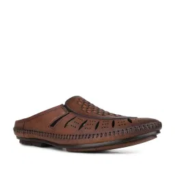 Atesber by Inc.5 Men's Brown Mule Shoes image 1