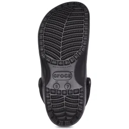 Crocs Unisex Classic Black Back Strap Clogs image 4