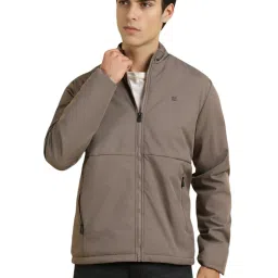 Allen Solly Brown Regular Fit Jacket image 1
