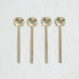Westside Home Dull Gold Copper Teaspoons (Set of 4)-image-67