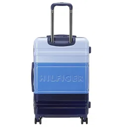 Tommy Hilfiger Triton Plus Blue 8 Wheel Small Hard Cabin Trolley - 40 cm image 4