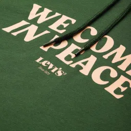 Levi's Pine Needle Green Graphic Print Sweatshirt image 3