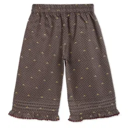 Cherry Crumble By Nitt Hyman Kids Brown Printed Top with Pyjamas image 3