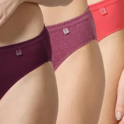 Van Heusen Assorted Cotton Panty Set - Pack of 3 image 1