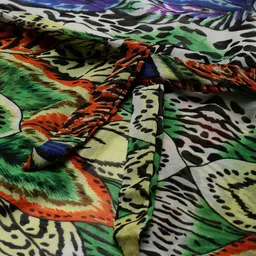 Aarika Women Multicoloured Printed Georgette Longline Top image 3