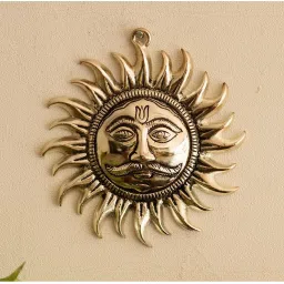eCraftIndia Decorative Wall Hanging of Sun image 2