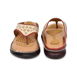 MADAM MAYA Textured T-Strap Flats image 3