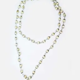 Divine souvenirs Silver-Plated Layered Necklace-image-1