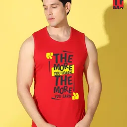 WOOSTRO Men Typography 2 Printed Raw Edge Slim Fit T-shirt-picture-21