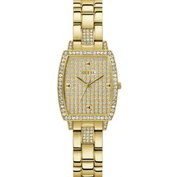 GUESS Women Embellished Dial Bracelet Style Straps Analogue Watch GW0611L2-picture-13