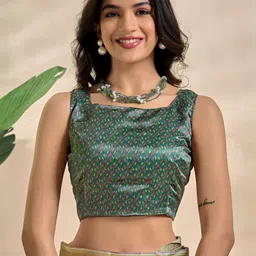 Aman's Impero Floral Silk Blend Handloom Saree image 4