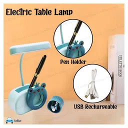 FunBlast Cute Animal Design Table LED Lamp  Blue image 4
