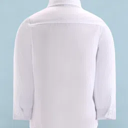 Kookie Kids Full Sleeves 4 Pieces Party Suit with Bow - Blue image 5