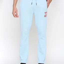 Being Human Blue Regular Fit Trackpants image 1