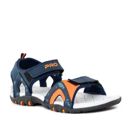 khadim Pro by Khadims Men's Navy Floater Sandals image 1