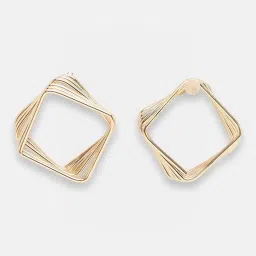 Sohi Gold Plated Party Designer Drop Earrings image 1