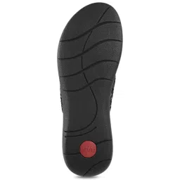 Metro Women's Black Thong Sandals image 4