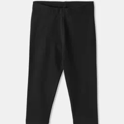 R&B Kids Black Regular Fit Leggings-picture-25