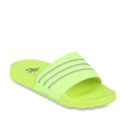 CL Sports by Carlton London Women's Neon Green Slides image 1