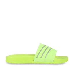 CL Sports by Carlton London Women's Neon Green Slides image 2
