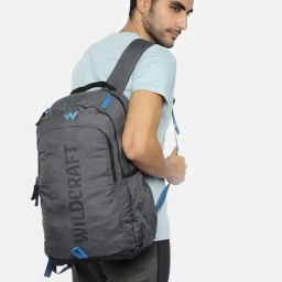 Wildcraft Spacy Mel Grey Polyester Solid Laptop Backpack - 25 Ltrs-picture-4