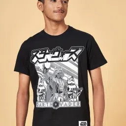 Coolsters by Pantaloons Kids Black Printed T-Shirt image 1