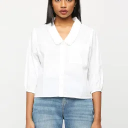 Pepe Jeans White Cotton Shirt image 1