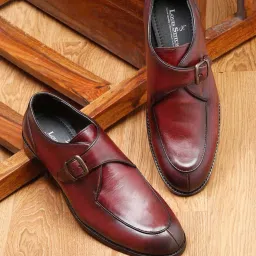 Louis Stitch Men's Rosewood Monk Shoes image 1