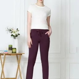 Van Heusen Purple Full Length Lounge Pants image 1
