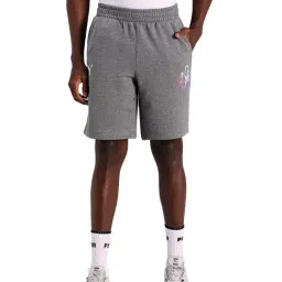 Puma Grey Cotton Shorts-picture-35