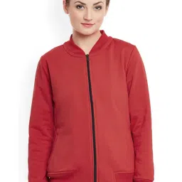 Belle Fille Red Regular Fit Jacket-picture-10