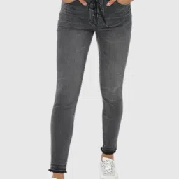 American Eagle Outfitters Black Slim Fit Jeans-image-66