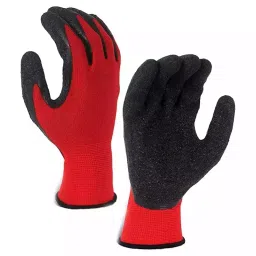 Laxmisafe ‎CPHG Nitrile and Nylon Cut Resistant Gloves Black and Red Color, Free Size (Pack of 1 Pair)-picture-29