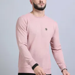 Bushirt Pastel Peach Regular Fit Sweatshirt image 1