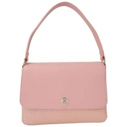 Tommy Hilfiger Soothing Pink & Fawn Logo PVC Handbag-picture-48
