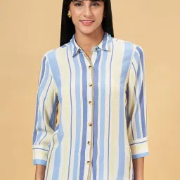 Honey by Pantaloons Multicolored Striped Shirt image 1