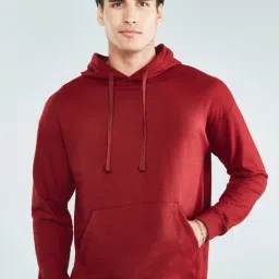 Hoversoul Red Regular Fit Hoodie-picture-36