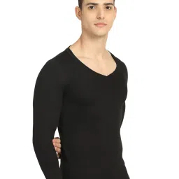 Bodycare Black Regular Fit Thermal Top image 3