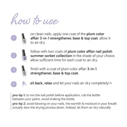 Plum Color Affair Nail Polish Summer Sorbet Collection Black Currant 159 - 11 ml image 5