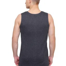 Bodycare Charcoal Melange Regular Fit Vest image 2