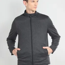 Arrow Sport Black Regular Fit Jacket image 1