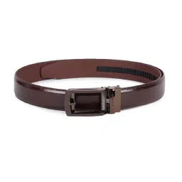 Van Heusen Brown Leather Waist Belt for Men image 1